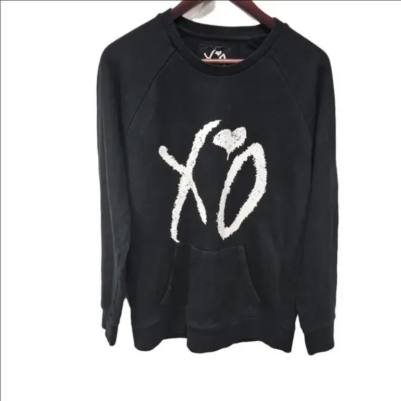 The Weeknd XO’TWOD Official 2015 Bravado Black Crewneck Sweater Size S - Picture 1 of 8
